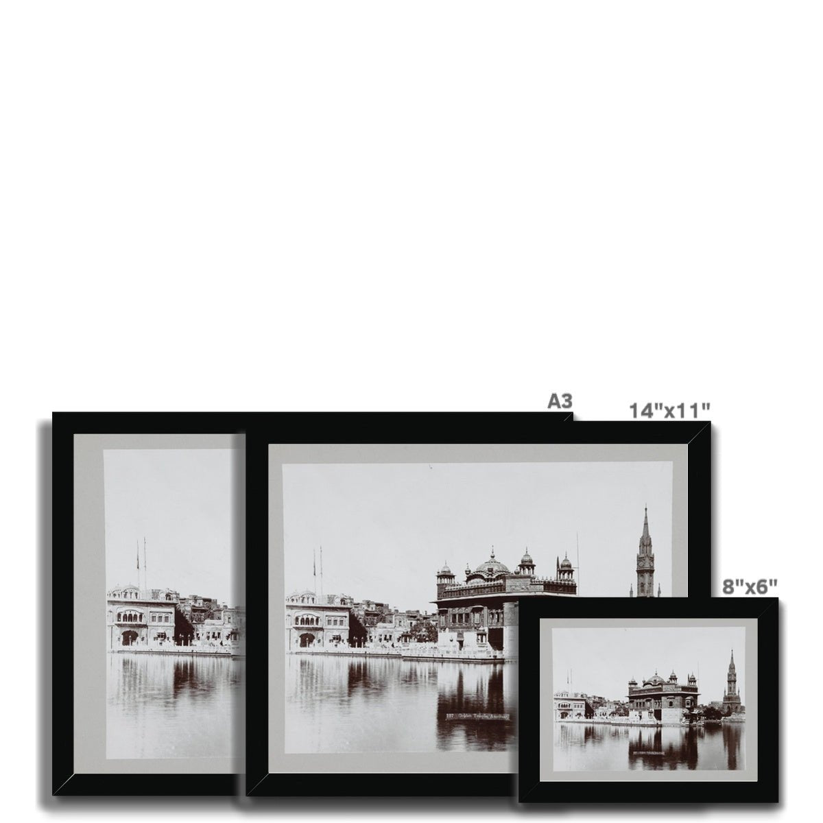 Sri Harmandir Sahib Framed Print - ramblingsofasikh