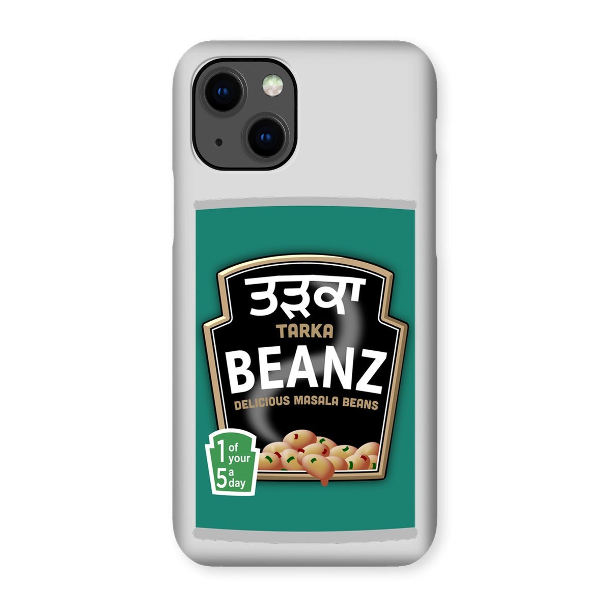 ਤੜਕਾ (Tarka) Beanz Snap Phone Case - ramblingsofasikh