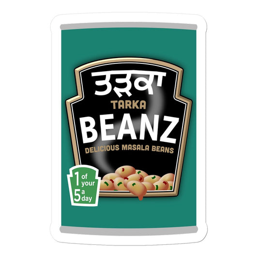 ਤੜਕਾ (Tarka) Beanz Sticker - ramblingsofasikh