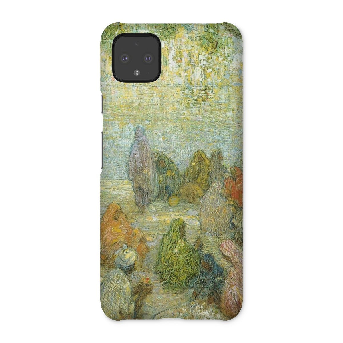 "The Lake by the Golden Temple" - Charles W. Bartlett Snap Phone Case - ramblingsofasikh