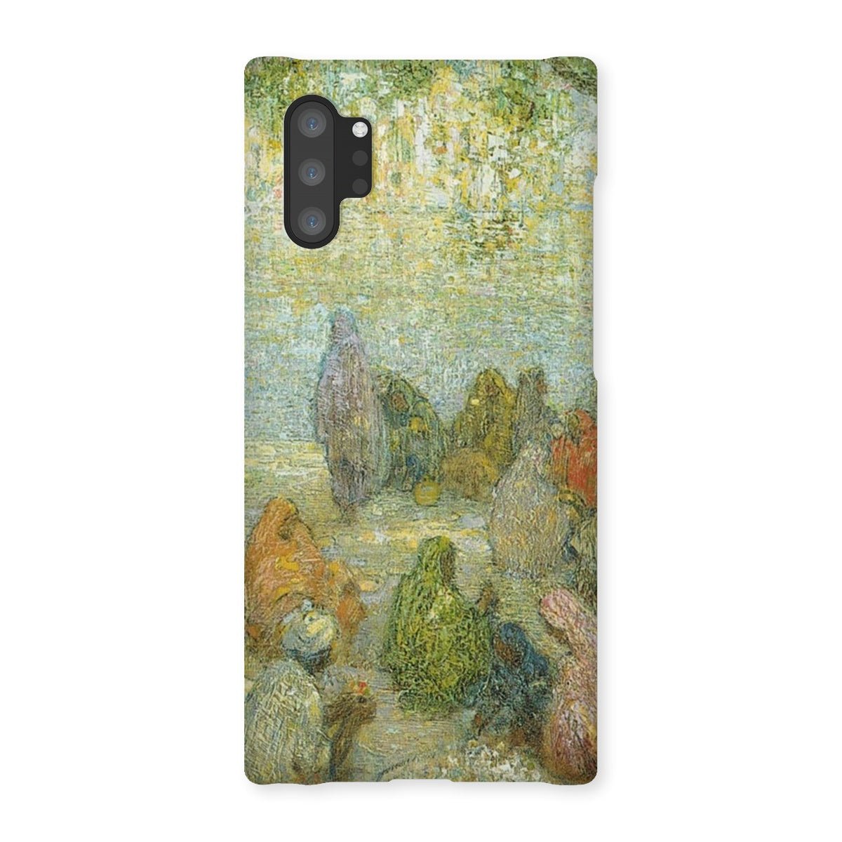 "The Lake by the Golden Temple" - Charles W. Bartlett Snap Phone Case - ramblingsofasikh
