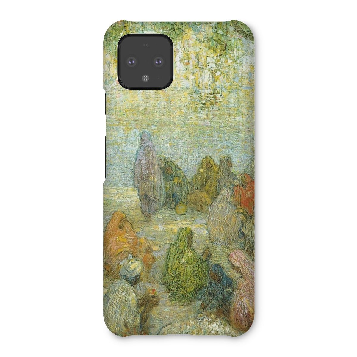 "The Lake by the Golden Temple" - Charles W. Bartlett Snap Phone Case - ramblingsofasikh