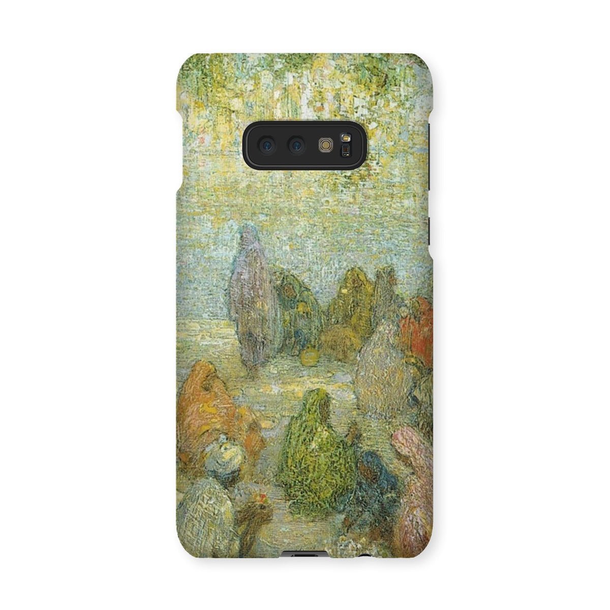 "The Lake by the Golden Temple" - Charles W. Bartlett Snap Phone Case - ramblingsofasikh