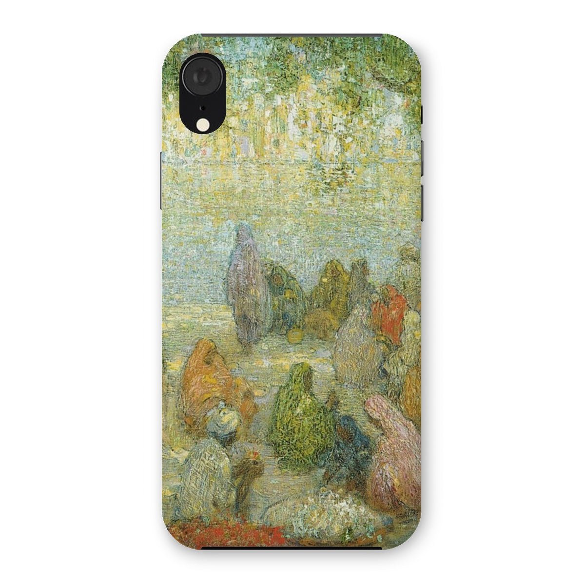 "The Lake by the Golden Temple" - Charles W. Bartlett Snap Phone Case - ramblingsofasikh