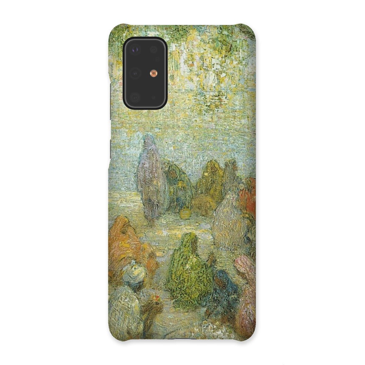 "The Lake by the Golden Temple" - Charles W. Bartlett Snap Phone Case - ramblingsofasikh
