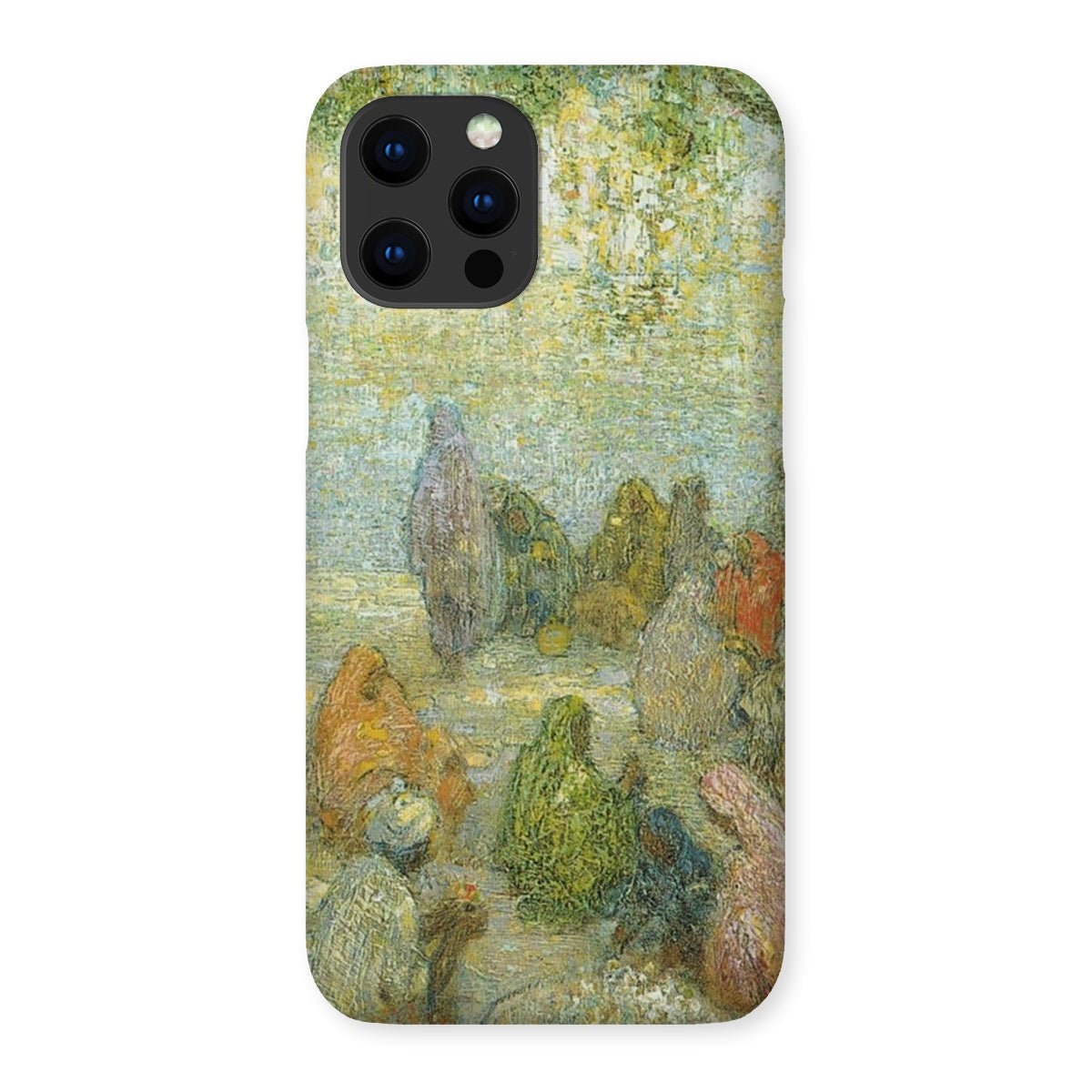 "The Lake by the Golden Temple" - Charles W. Bartlett Snap Phone Case - ramblingsofasikh