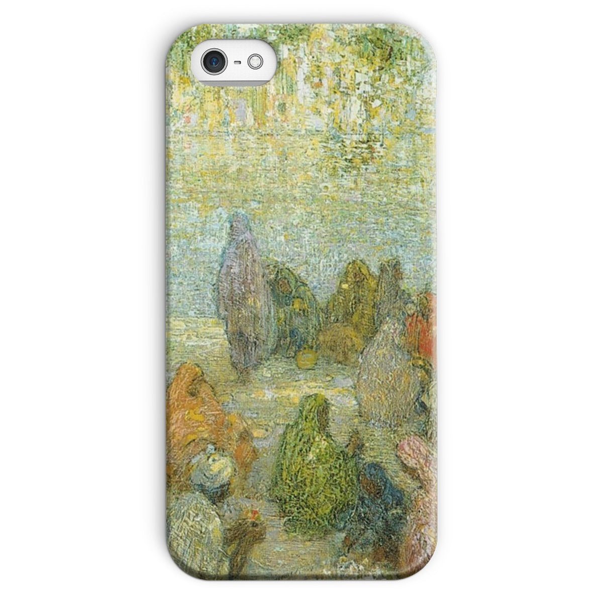 "The Lake by the Golden Temple" - Charles W. Bartlett Snap Phone Case - ramblingsofasikh