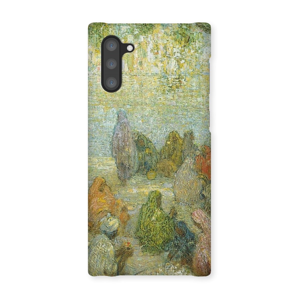 "The Lake by the Golden Temple" - Charles W. Bartlett Snap Phone Case - ramblingsofasikh