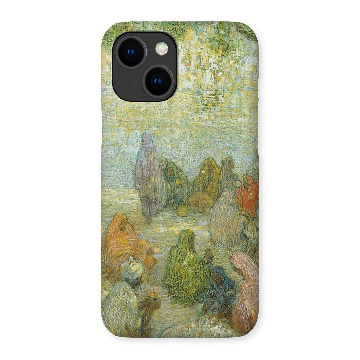 "The Lake by the Golden Temple" - Charles W. Bartlett Snap Phone Case - ramblingsofasikh