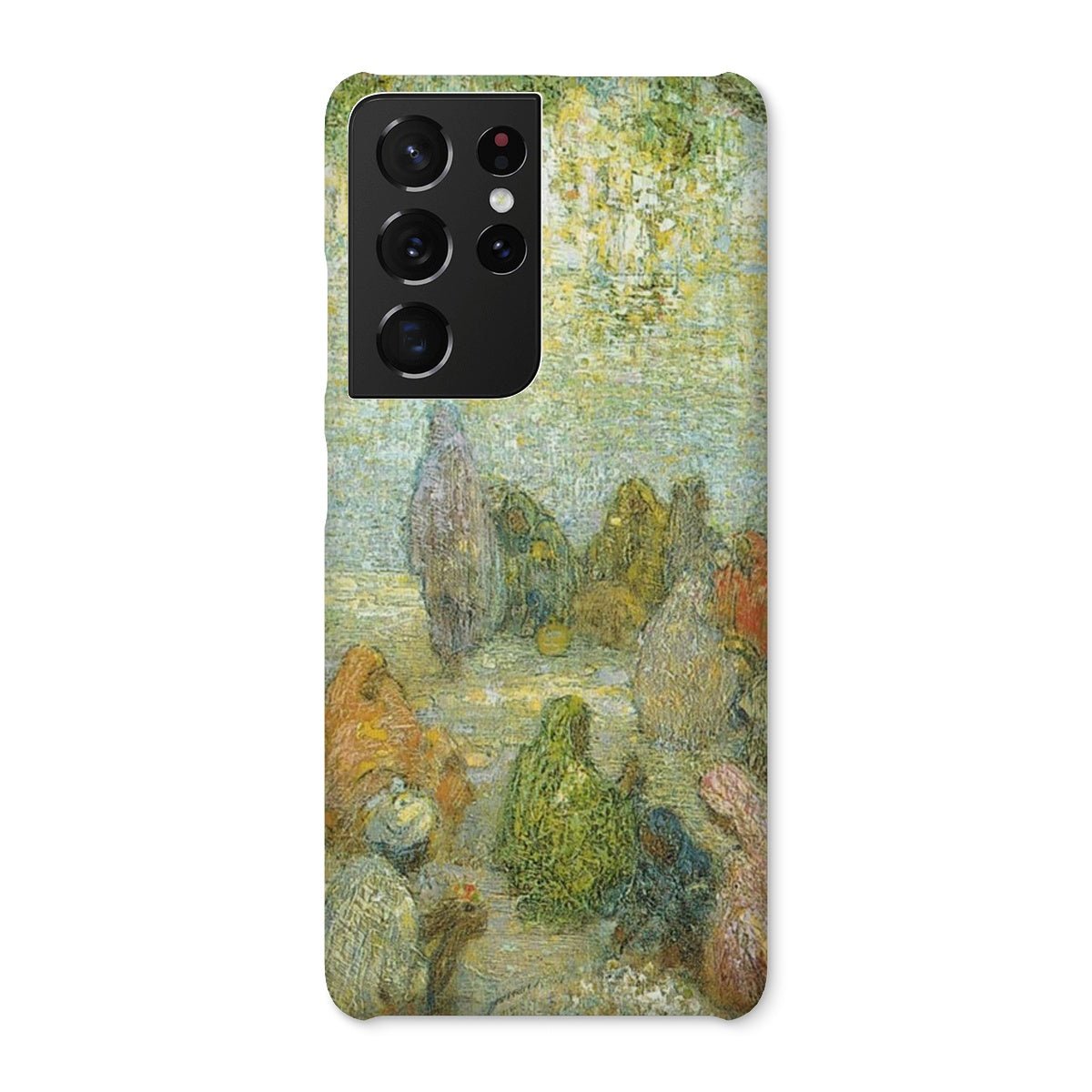 "The Lake by the Golden Temple" - Charles W. Bartlett Snap Phone Case - ramblingsofasikh