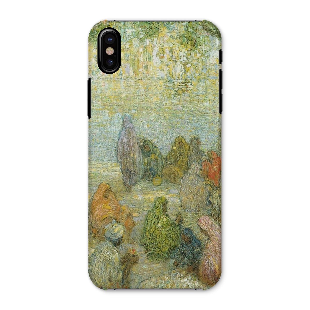"The Lake by the Golden Temple" - Charles W. Bartlett Snap Phone Case - ramblingsofasikh