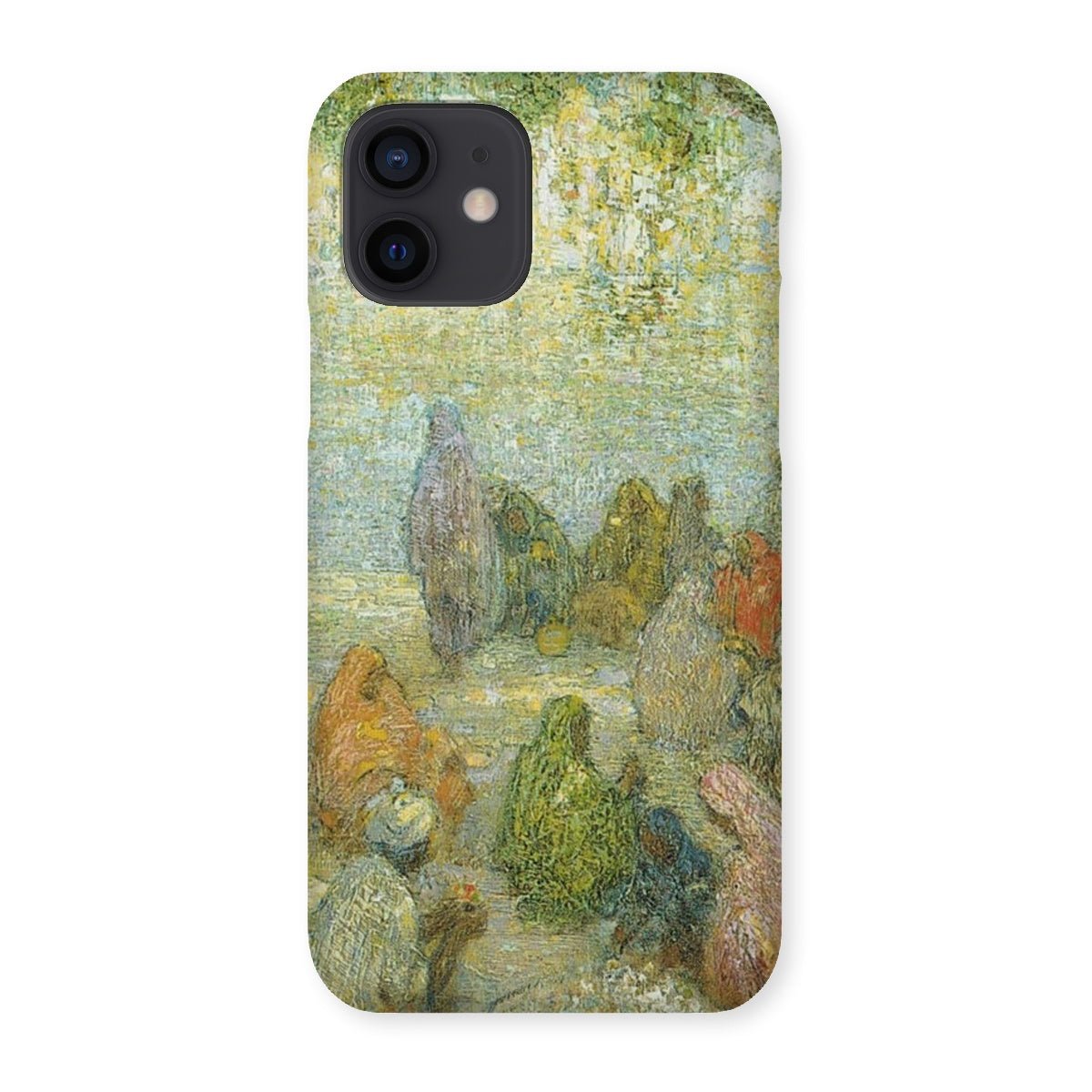 "The Lake by the Golden Temple" - Charles W. Bartlett Snap Phone Case - ramblingsofasikh
