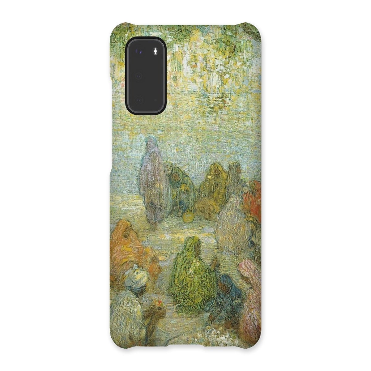 "The Lake by the Golden Temple" - Charles W. Bartlett Snap Phone Case - ramblingsofasikh