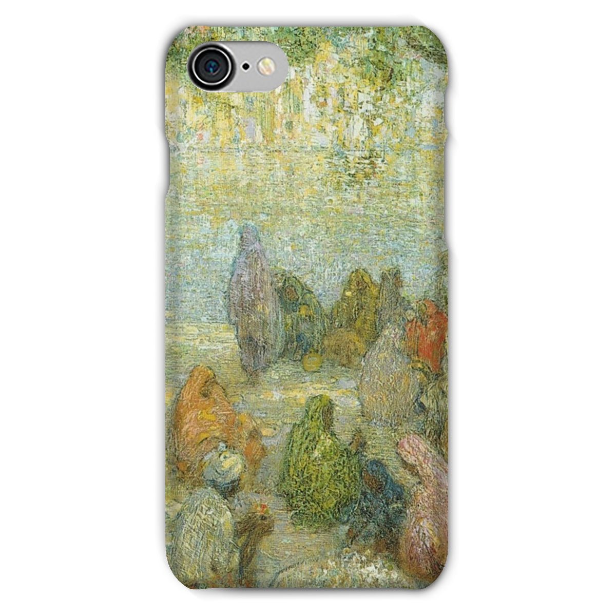 "The Lake by the Golden Temple" - Charles W. Bartlett Snap Phone Case - ramblingsofasikh