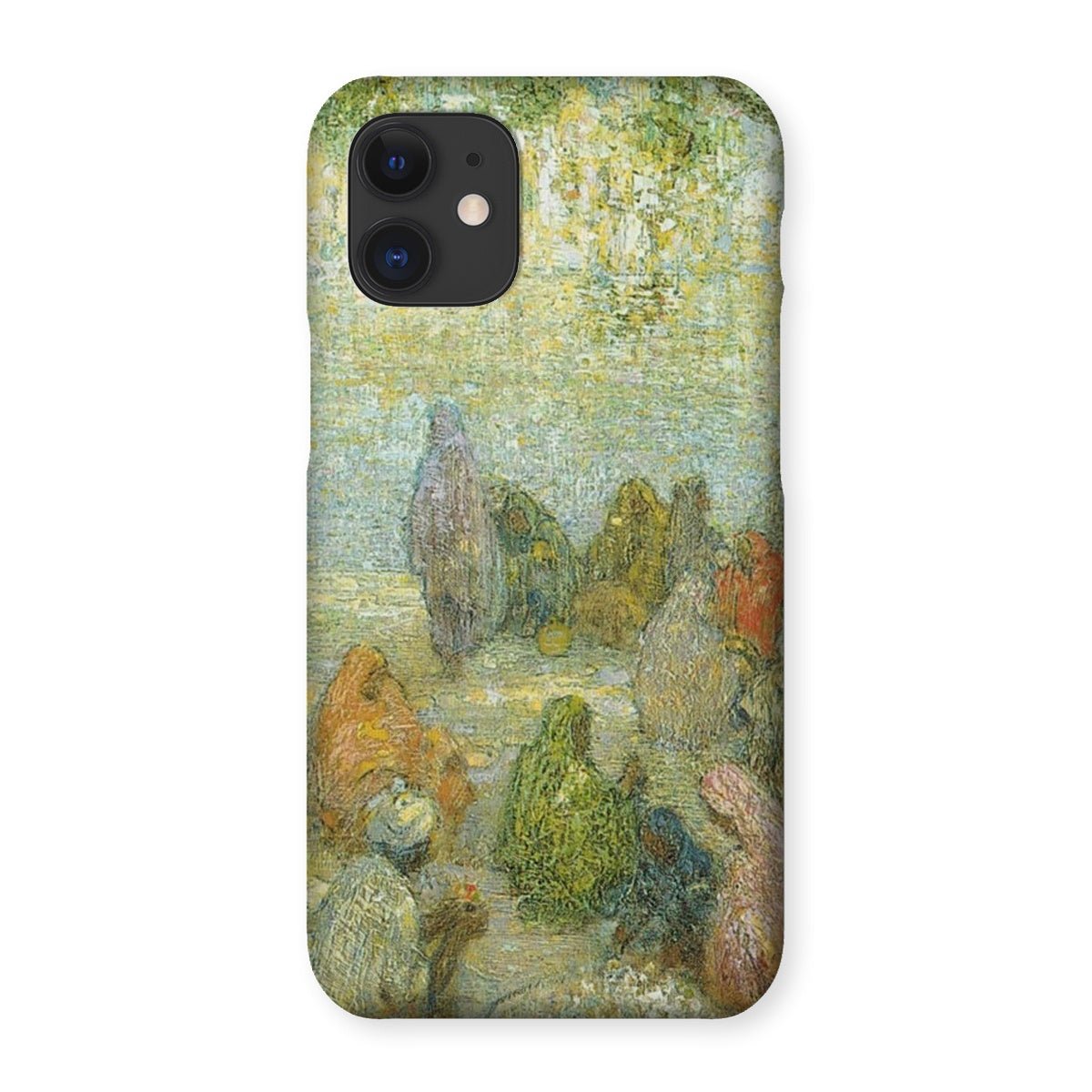"The Lake by the Golden Temple" - Charles W. Bartlett Snap Phone Case - ramblingsofasikh