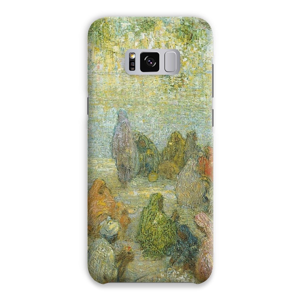"The Lake by the Golden Temple" - Charles W. Bartlett Snap Phone Case - ramblingsofasikh