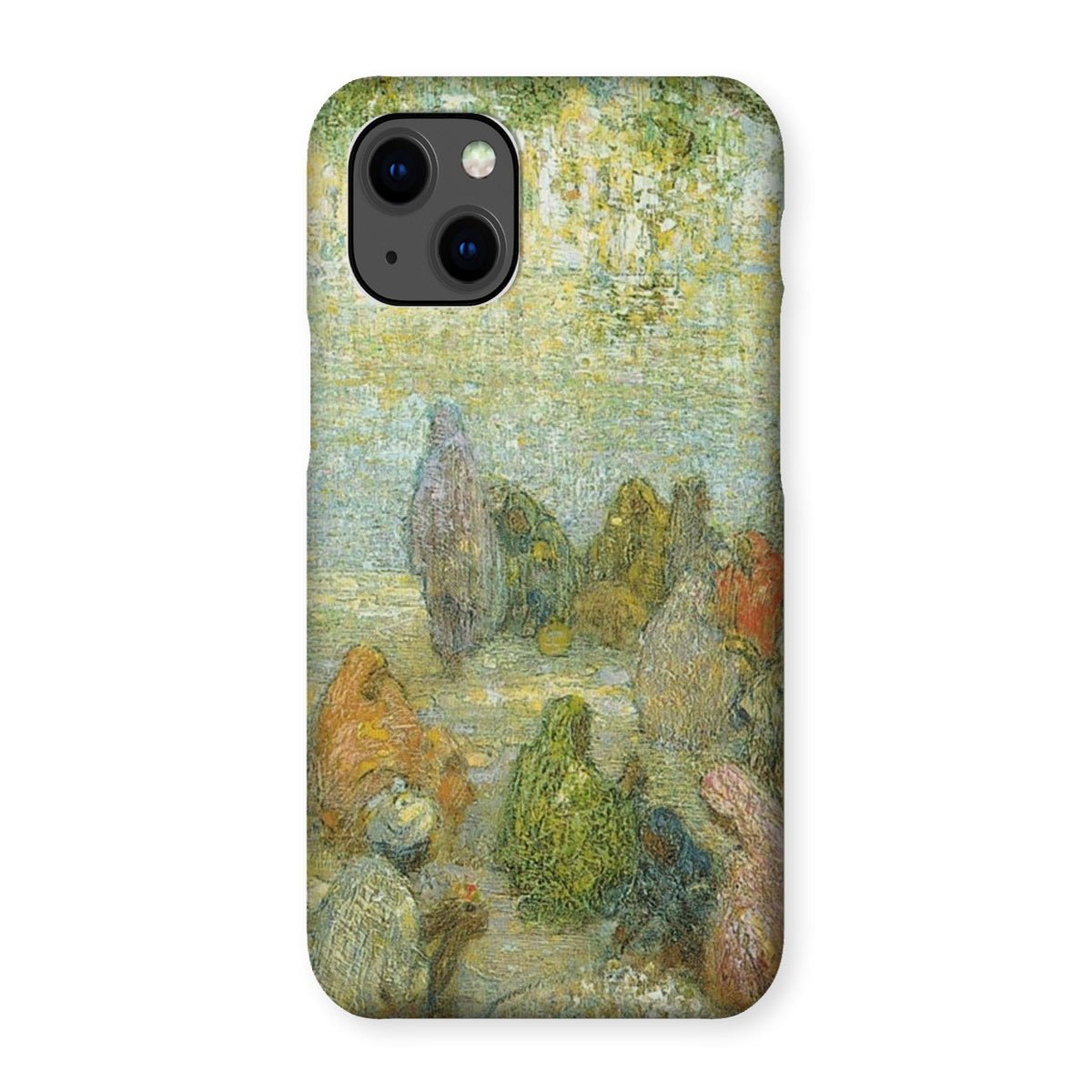 "The Lake by the Golden Temple" - Charles W. Bartlett Snap Phone Case - ramblingsofasikh