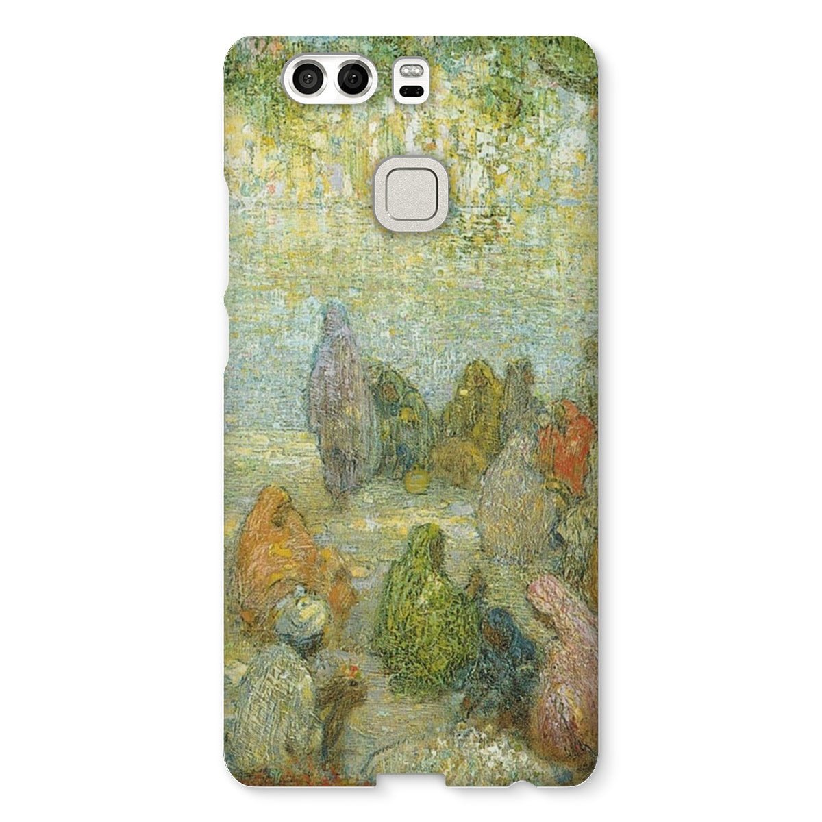 "The Lake by the Golden Temple" - Charles W. Bartlett Snap Phone Case - ramblingsofasikh