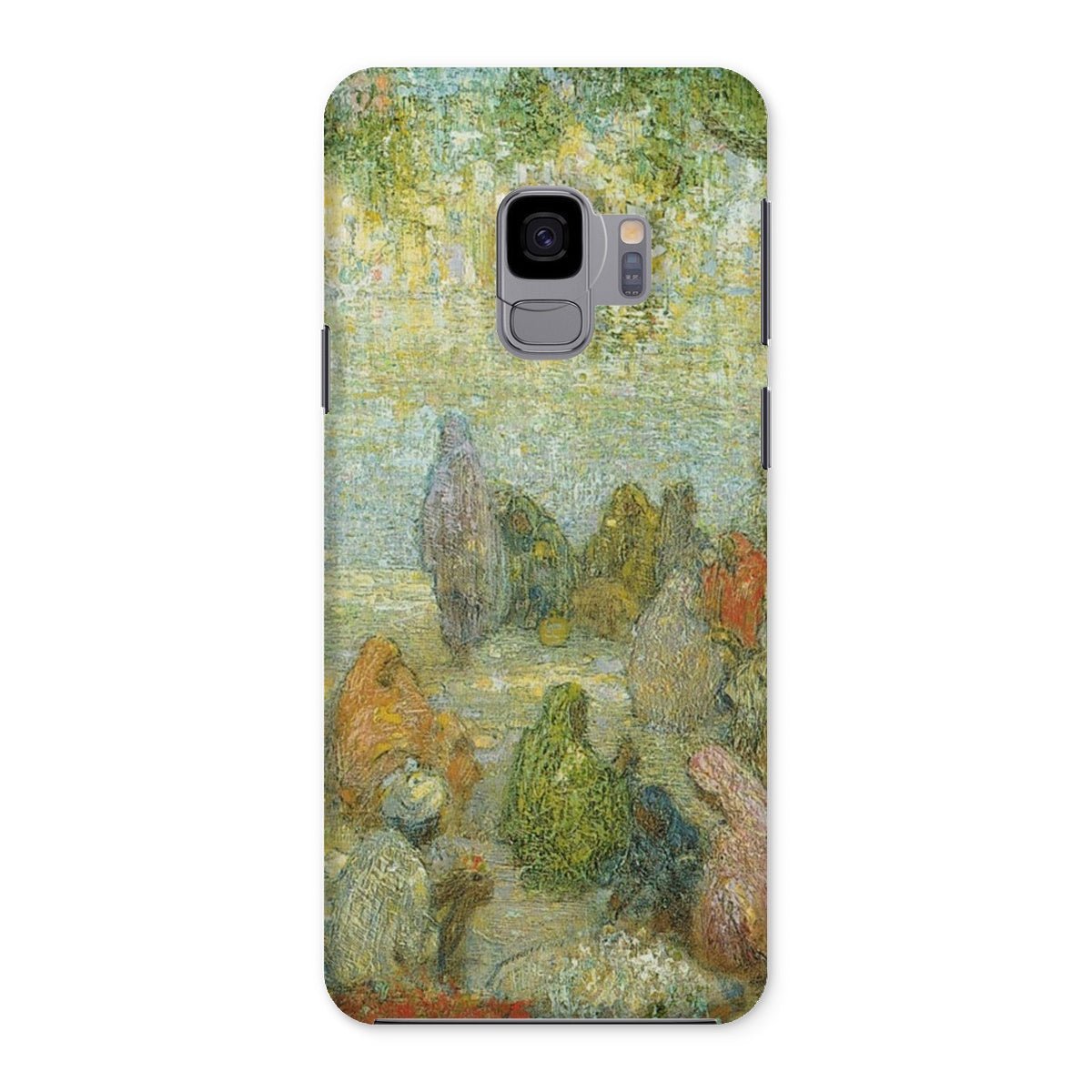 "The Lake by the Golden Temple" - Charles W. Bartlett Snap Phone Case - ramblingsofasikh