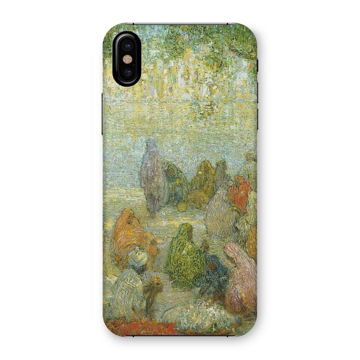 "The Lake by the Golden Temple" - Charles W. Bartlett Snap Phone Case - ramblingsofasikh