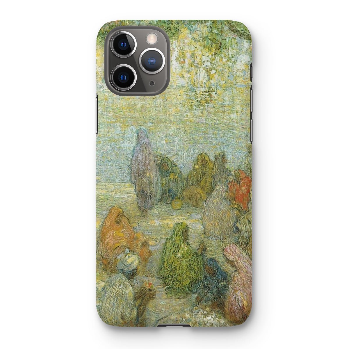 "The Lake by the Golden Temple" - Charles W. Bartlett Snap Phone Case - ramblingsofasikh