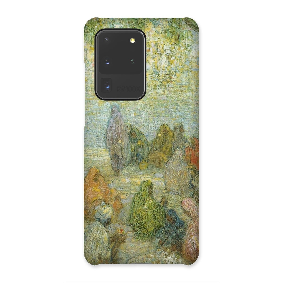 "The Lake by the Golden Temple" - Charles W. Bartlett Snap Phone Case - ramblingsofasikh