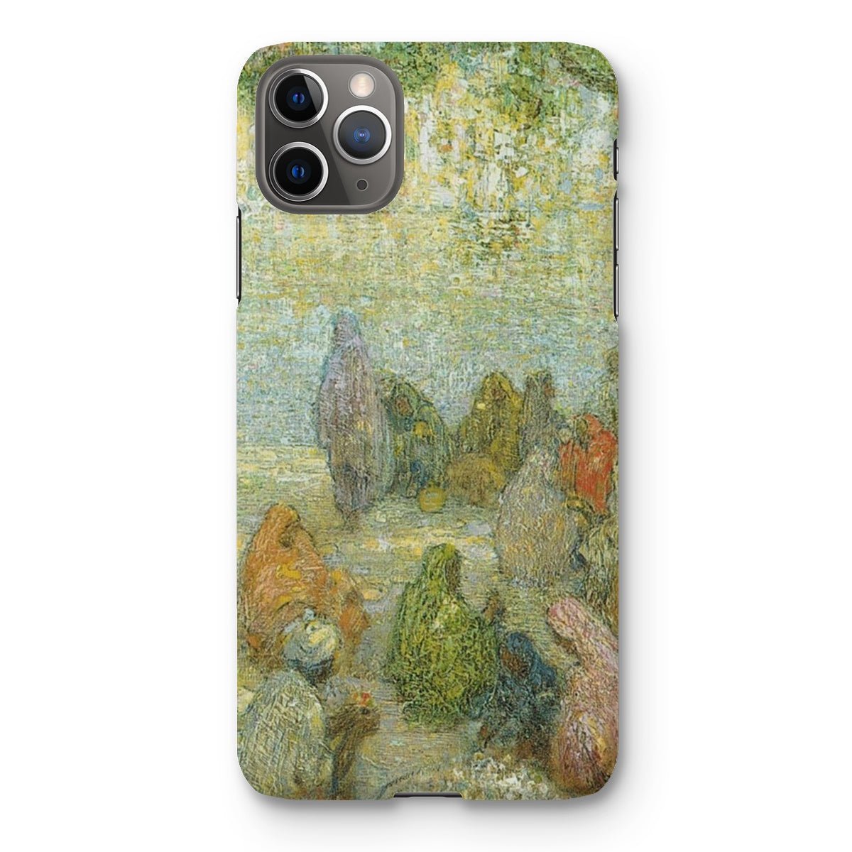 "The Lake by the Golden Temple" - Charles W. Bartlett Snap Phone Case - ramblingsofasikh