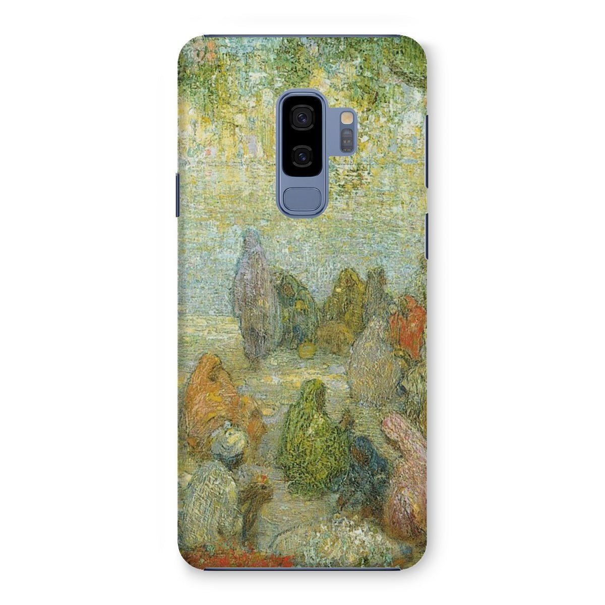 "The Lake by the Golden Temple" - Charles W. Bartlett Snap Phone Case - ramblingsofasikh