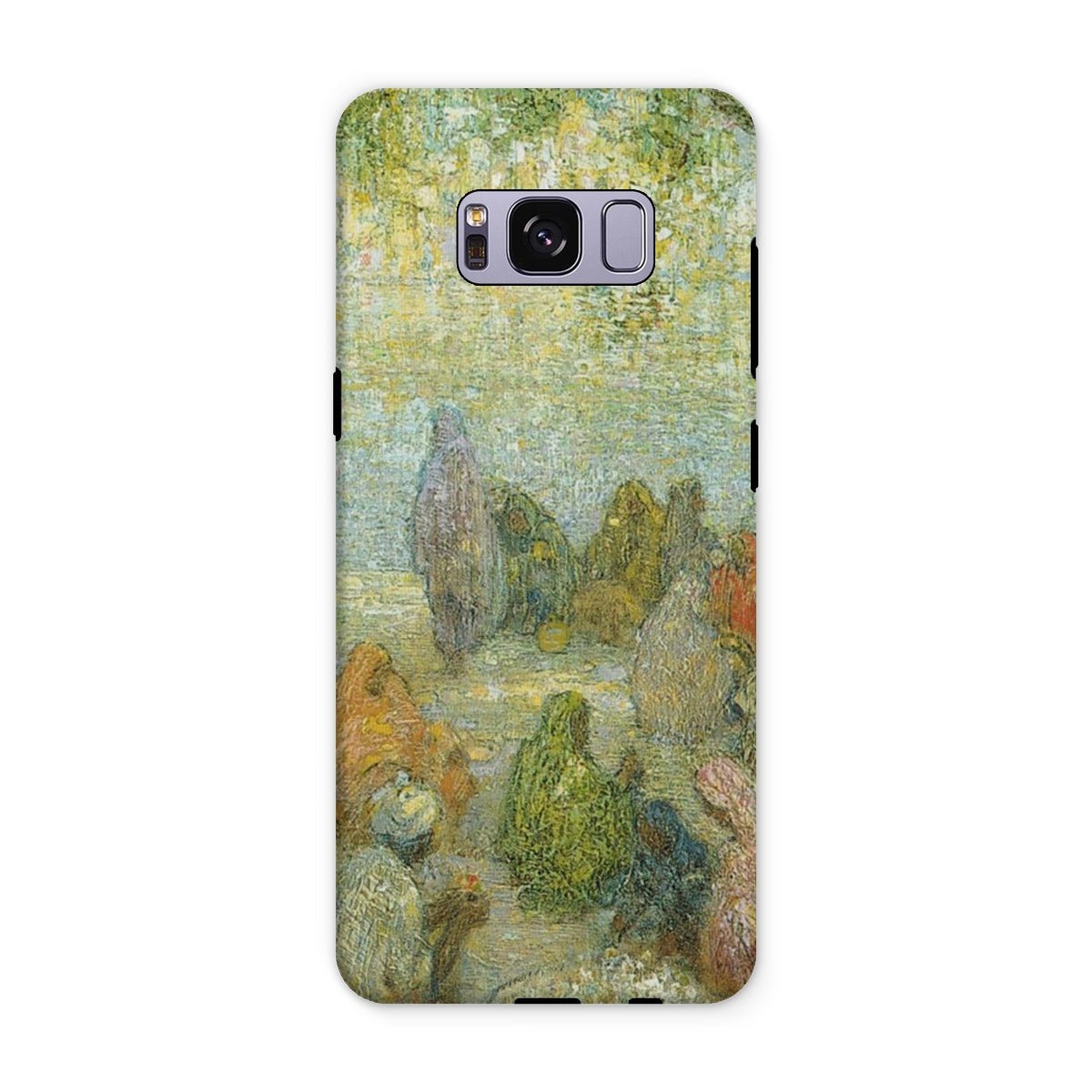 "The Lake by the Golden Temple" - Charles W. Bartlett Tough Phone Case - ramblingsofasikh