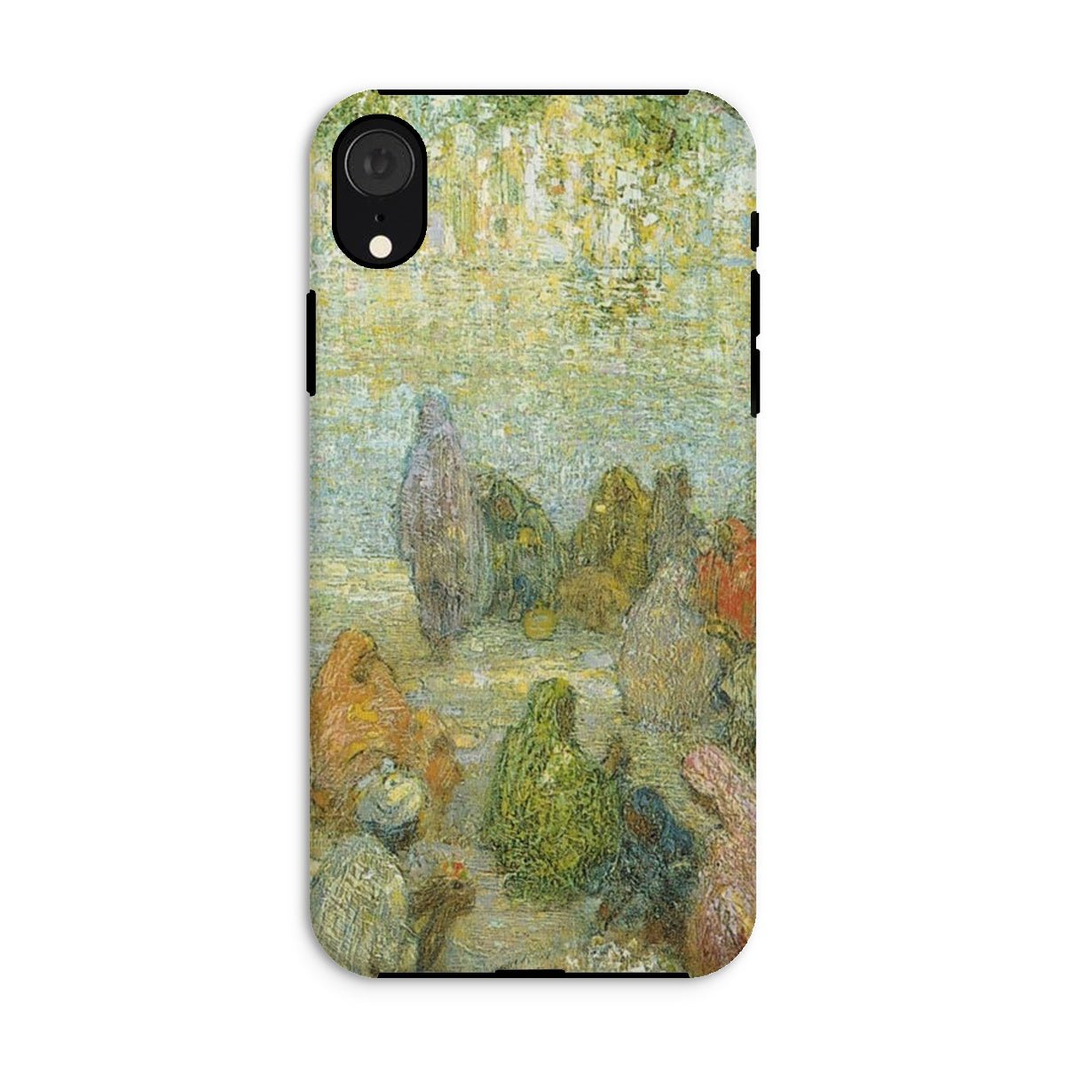 "The Lake by the Golden Temple" - Charles W. Bartlett Tough Phone Case - ramblingsofasikh
