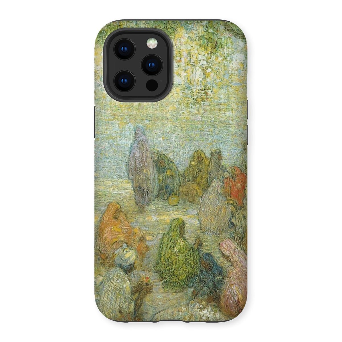 "The Lake by the Golden Temple" - Charles W. Bartlett Tough Phone Case - ramblingsofasikh