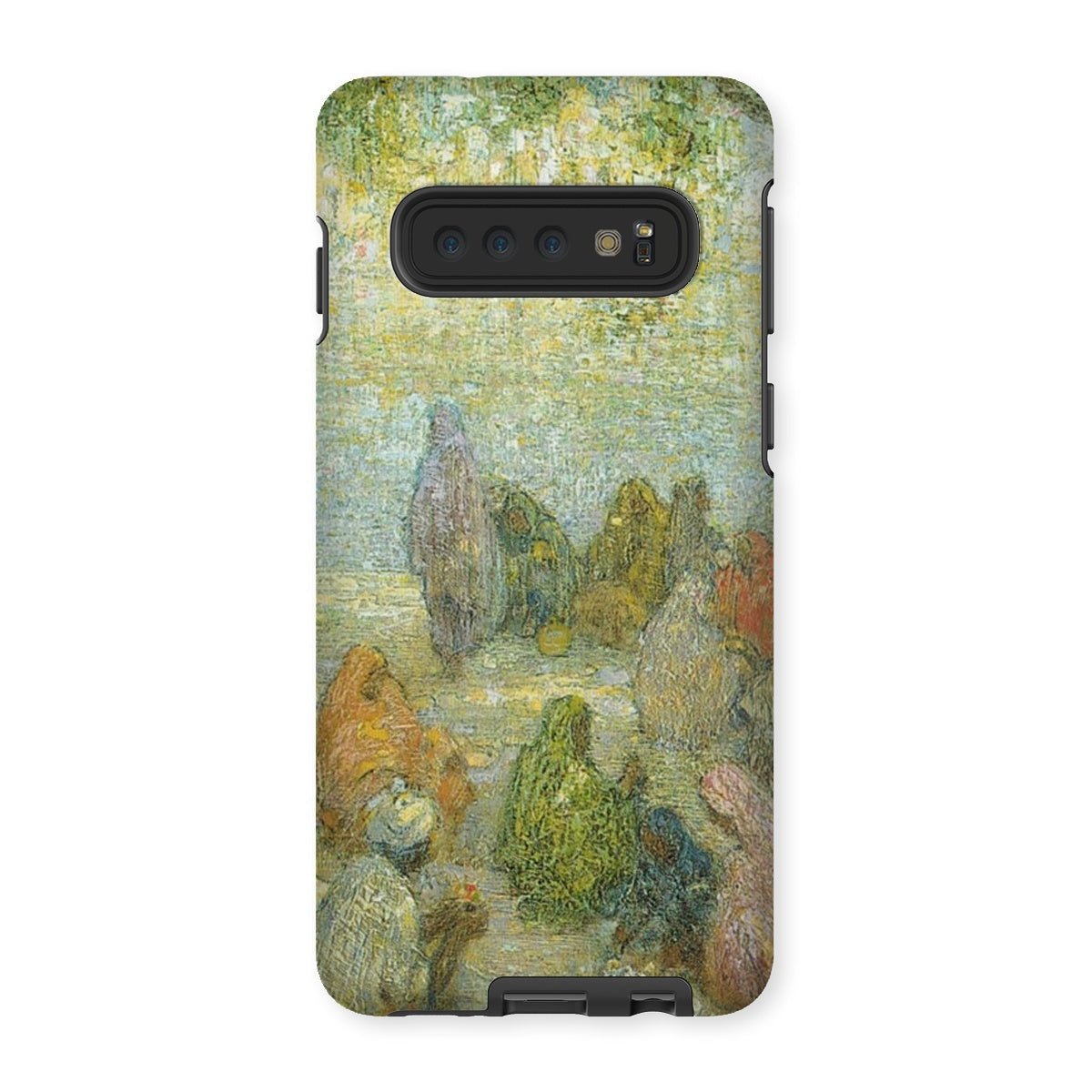 "The Lake by the Golden Temple" - Charles W. Bartlett Tough Phone Case - ramblingsofasikh