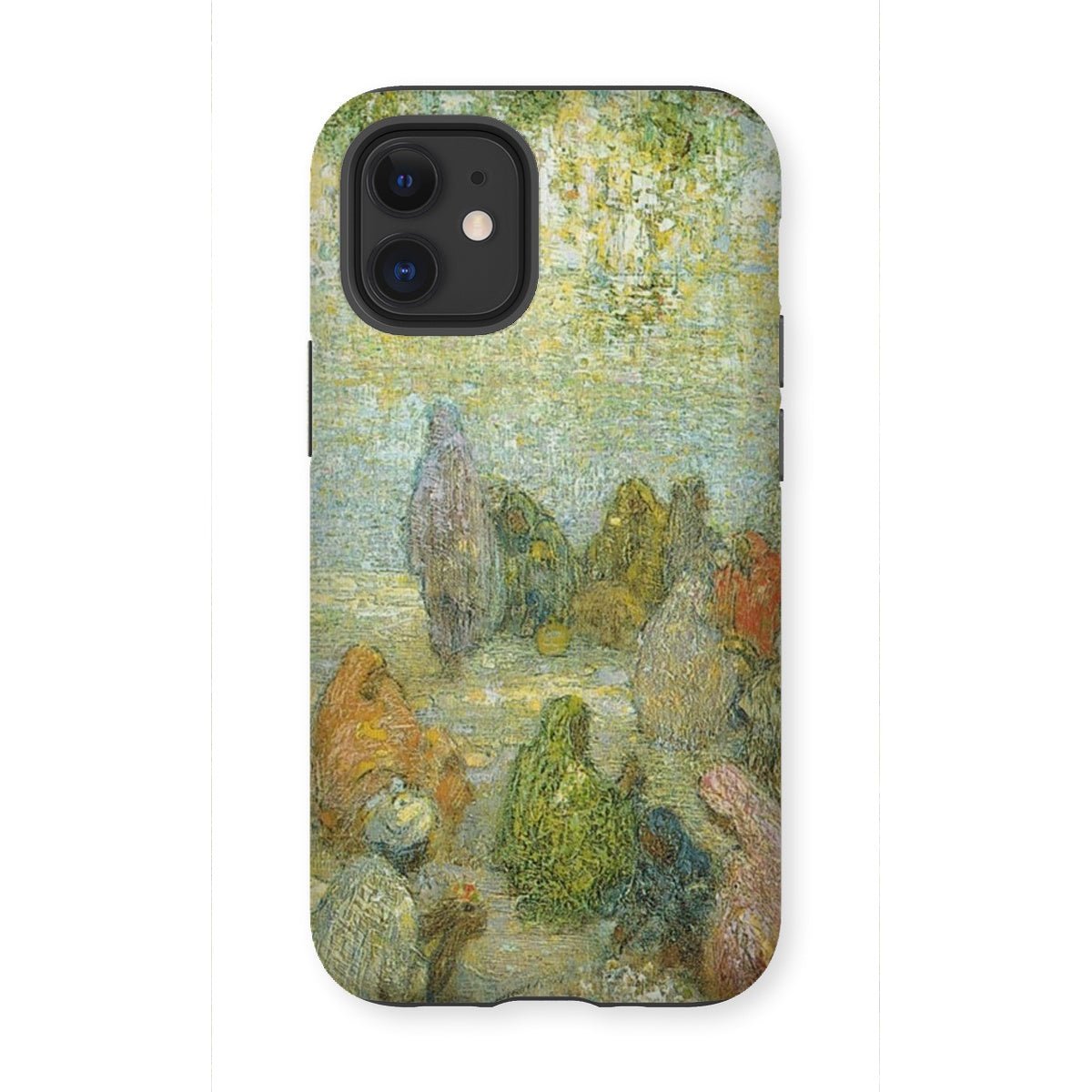 "The Lake by the Golden Temple" - Charles W. Bartlett Tough Phone Case - ramblingsofasikh