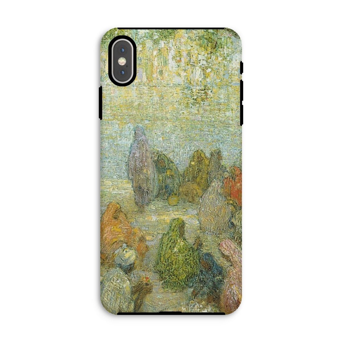 "The Lake by the Golden Temple" - Charles W. Bartlett Tough Phone Case - ramblingsofasikh