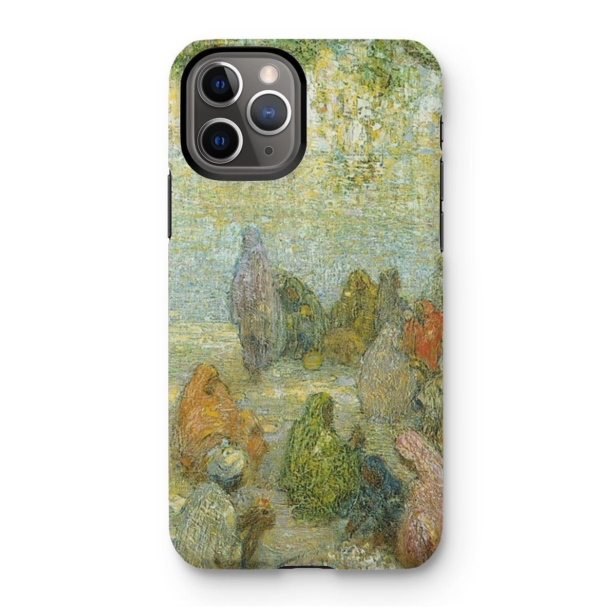 "The Lake by the Golden Temple" - Charles W. Bartlett Tough Phone Case - ramblingsofasikh