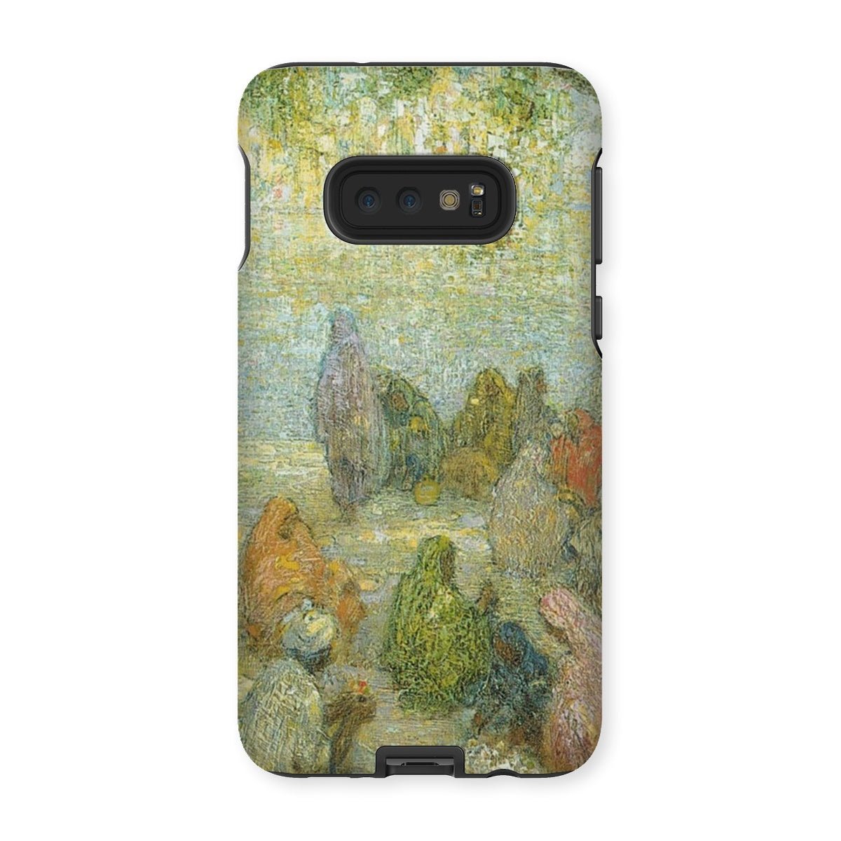 "The Lake by the Golden Temple" - Charles W. Bartlett Tough Phone Case - ramblingsofasikh