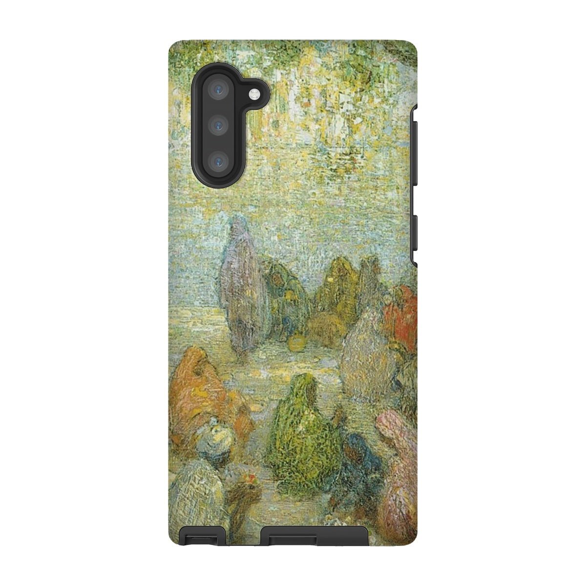 "The Lake by the Golden Temple" - Charles W. Bartlett Tough Phone Case - ramblingsofasikh