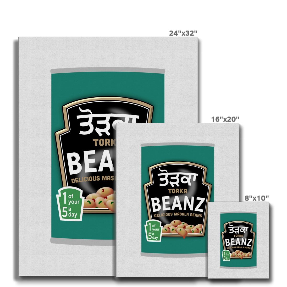 ਤੋੜਕਾ (Torka) Beanz Canvas - ramblingsofasikh