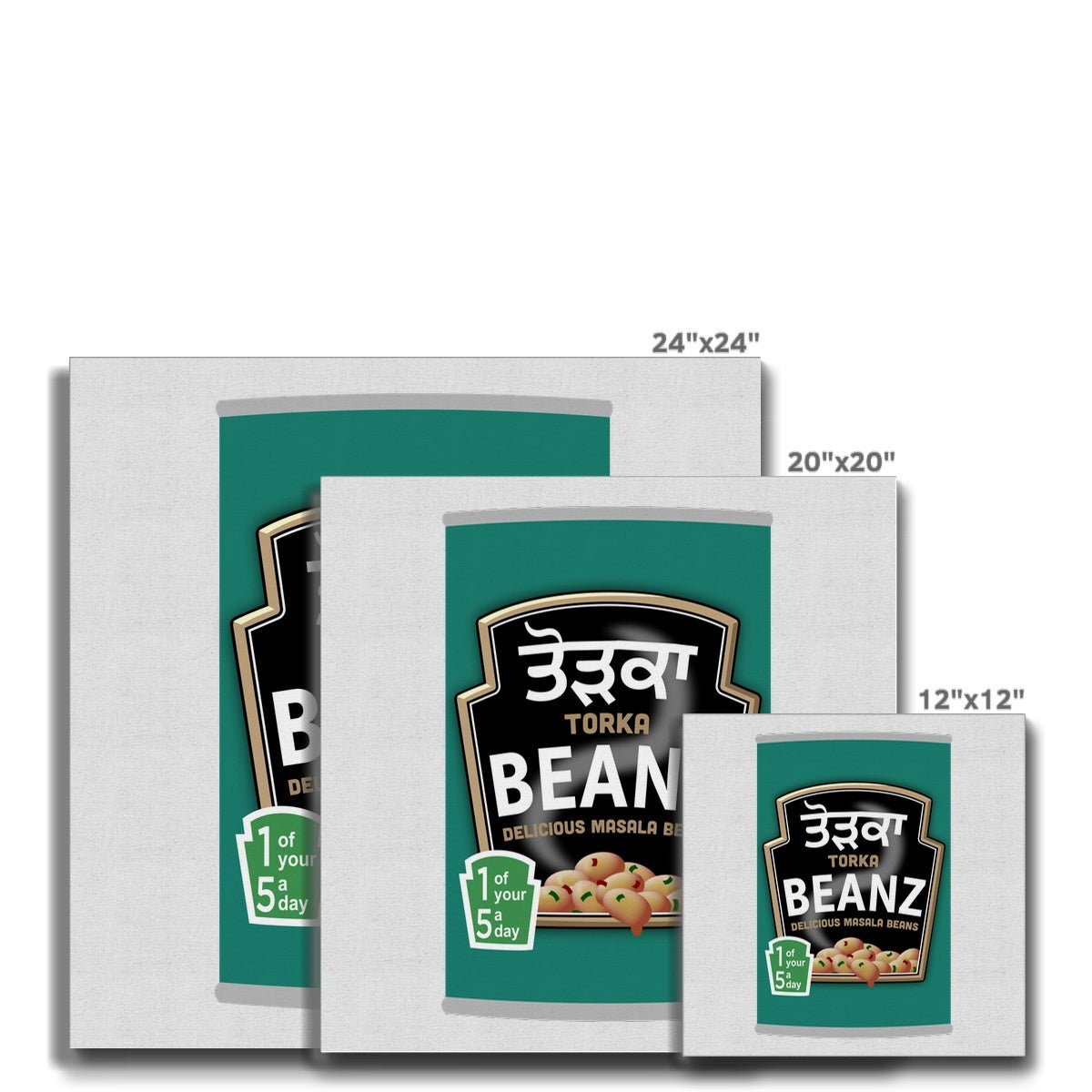 ਤੋੜਕਾ (Torka) Beanz Canvas - ramblingsofasikh