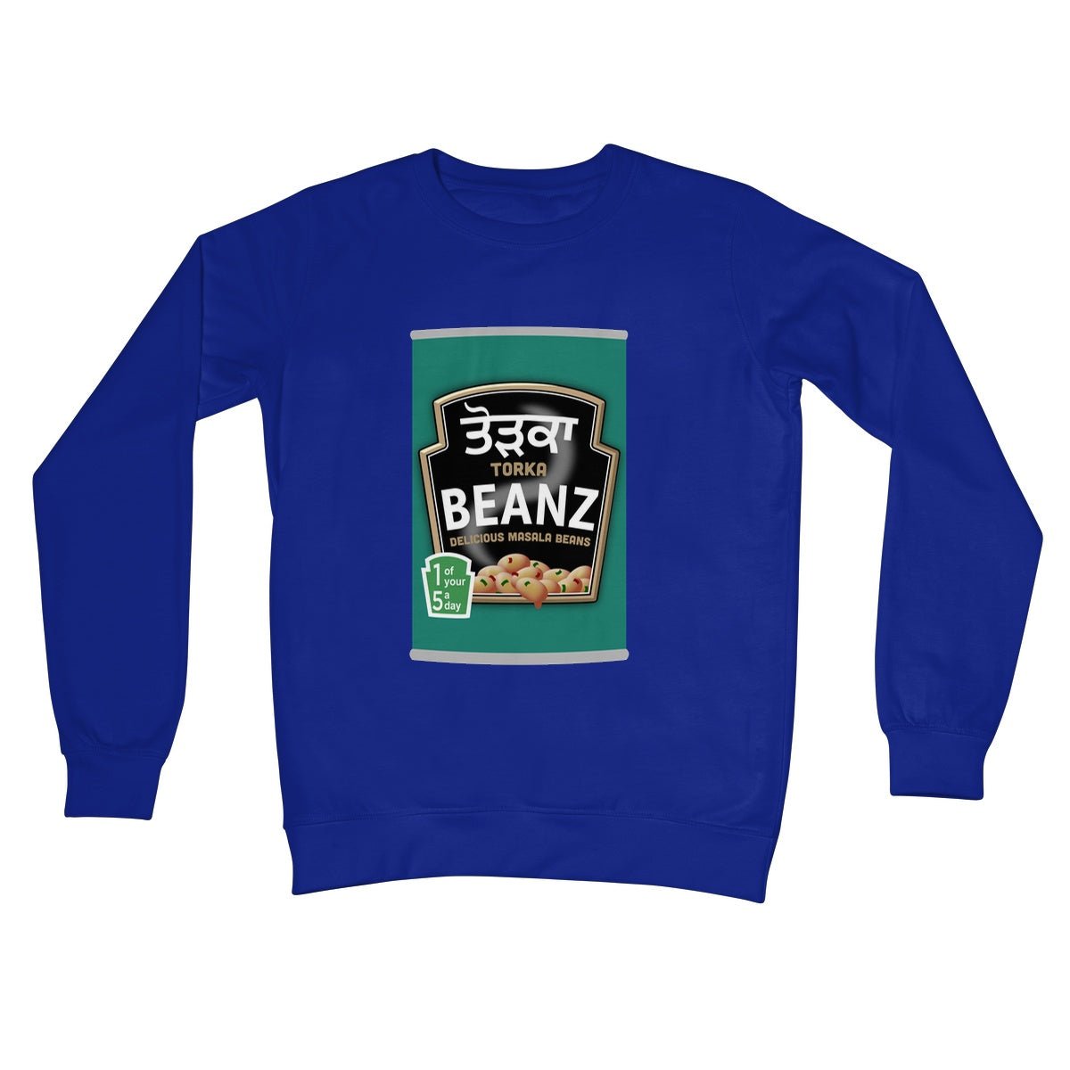 ਤੋੜਕਾ (Torka) Beanz Crew Neck Sweatshirt - ramblingsofasikh