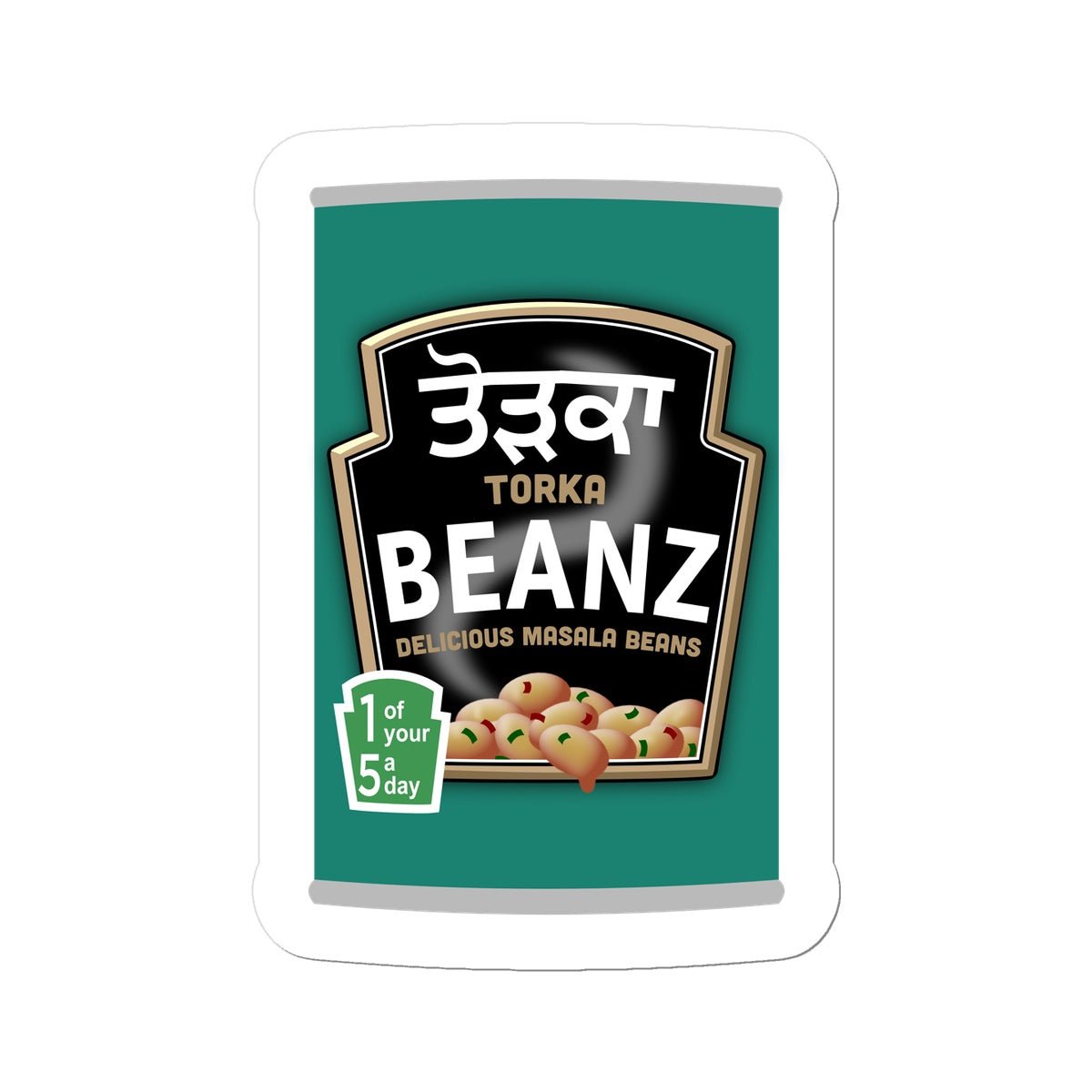 ਤੋੜਕਾ (Torka) Beanz Sticker - ramblingsofasikh
