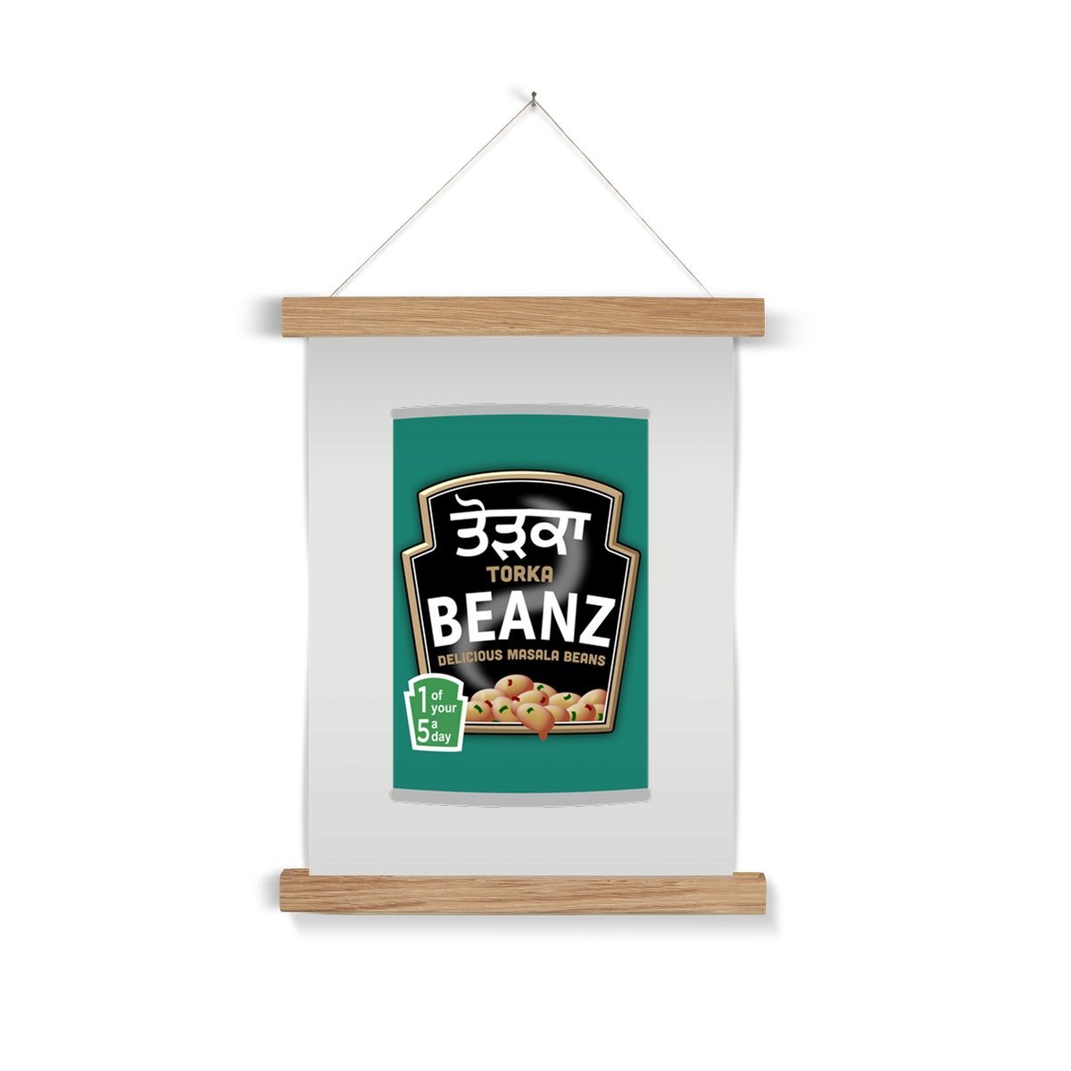 ਤੋੜਕਾ (Torka) Fine Art Print with Hanger - ramblingsofasikh