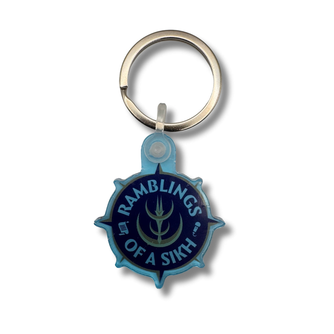 Ramblings of a Sikh Logo Keyring