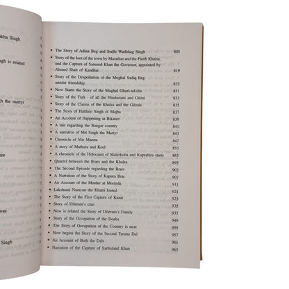 Sri Guru Panth Parkash 2 Vols by Ratan Singh Bhangu Translated by Gurtej Singh