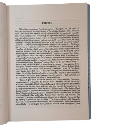 Sri Gur Sobha by Sainapati translated by Prof. Kulwant Singh