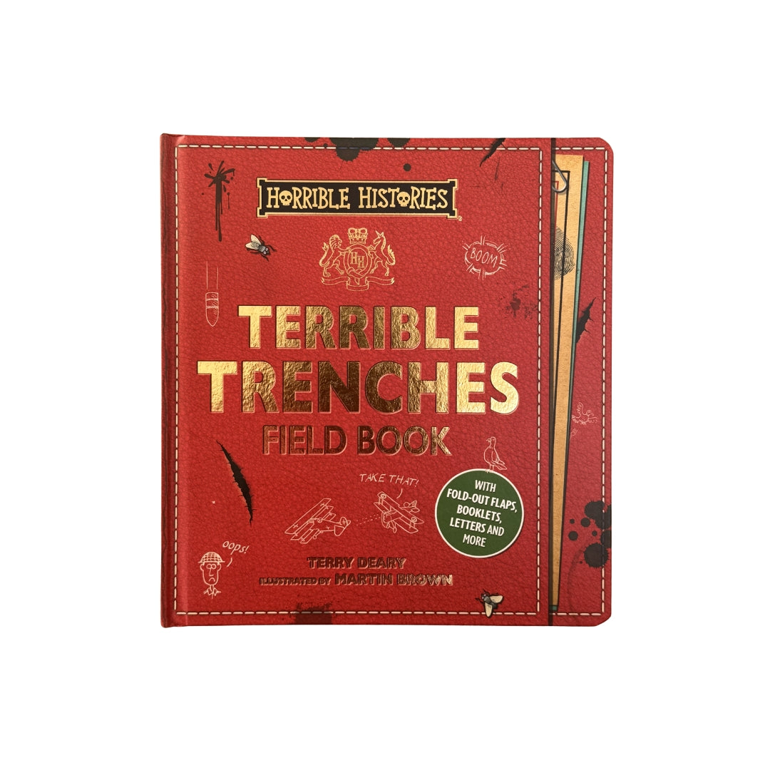 Horrible Histories: Terrible Trenches Field Book by Terry Deary