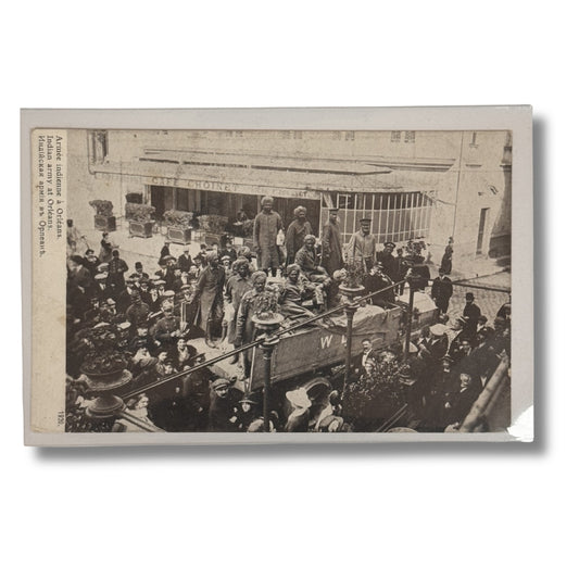 British Indian Army in Orléans, India, 1914 - Unused Antique Postcard