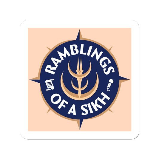 Ramblings of a Sikh Logo Sticker