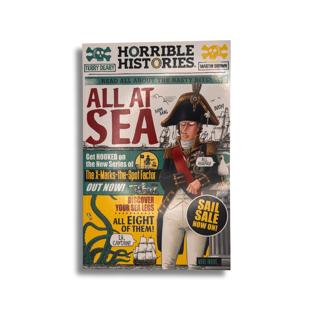 Horrible Histories: All At Sea by Terry Deary