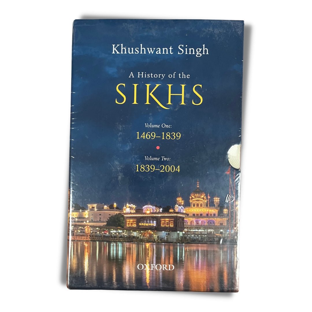 A History of the Sikhs (Vol. 1 & 2) Boxset by Khushwant Singh - ramblingsofasikh